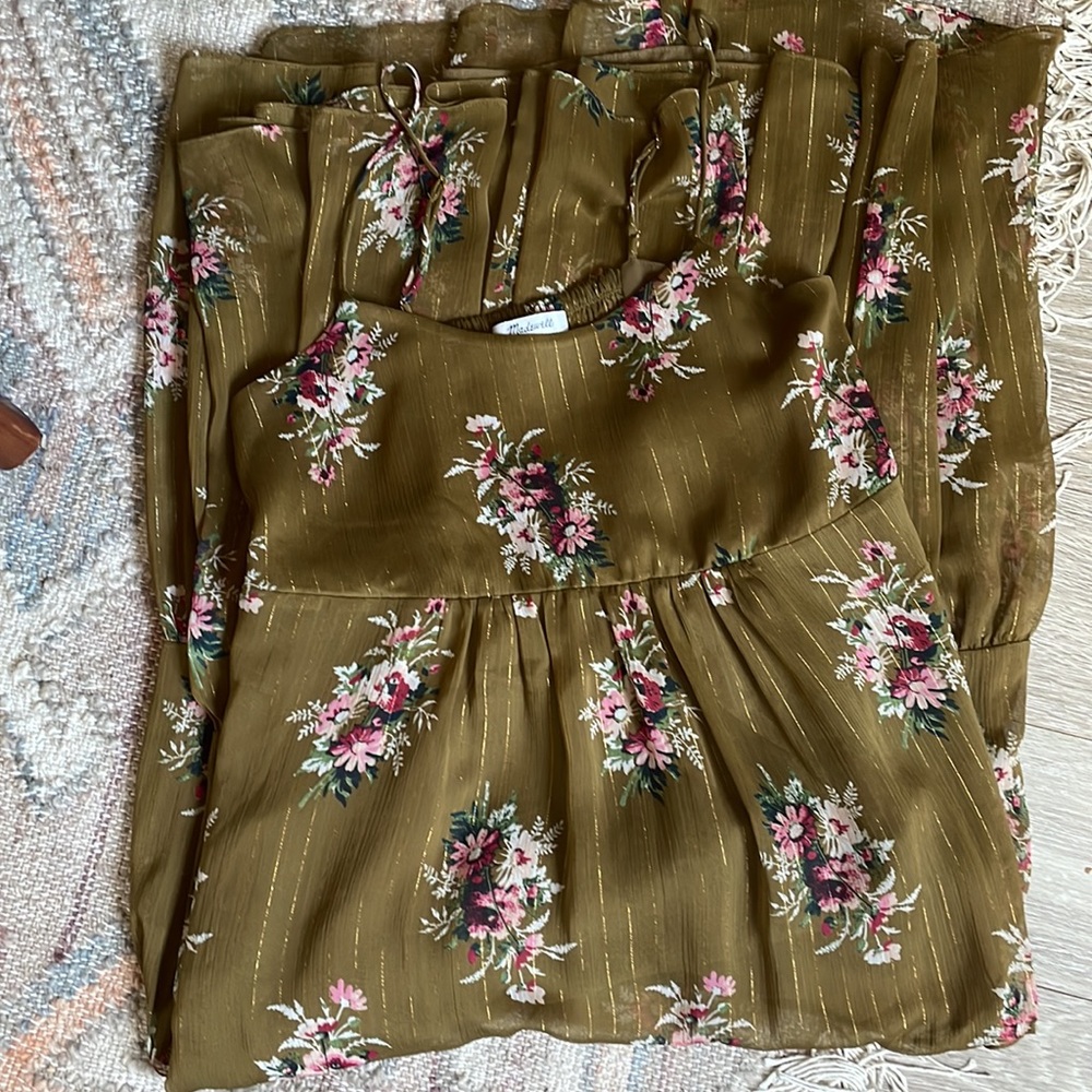 Madewell midi dress